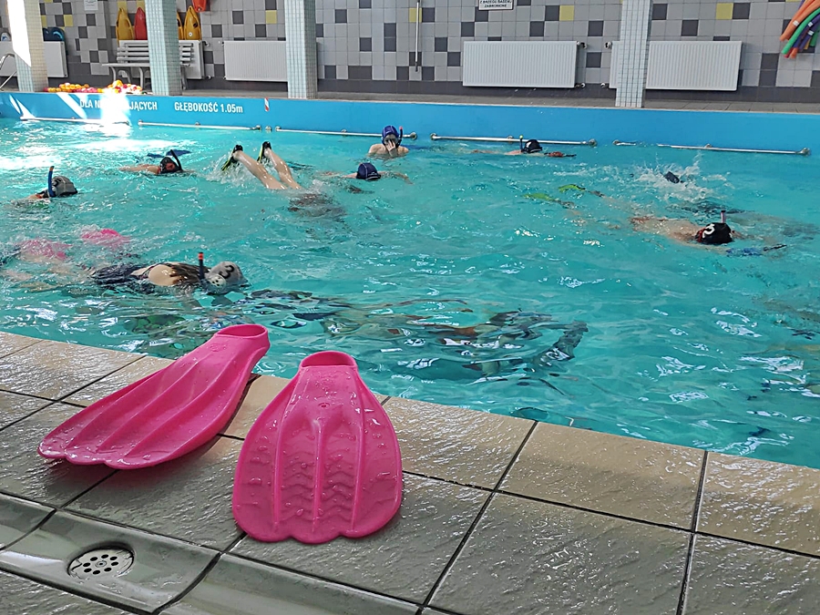 Hokej pod wodą Walenie Siemianowice Śląskie Trening 8 III 2025